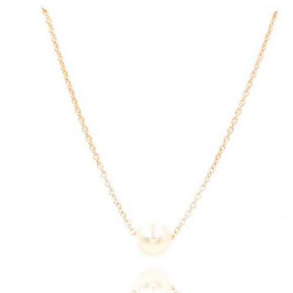 Dogeared pearl dainty necklace - Picture 5 of 6